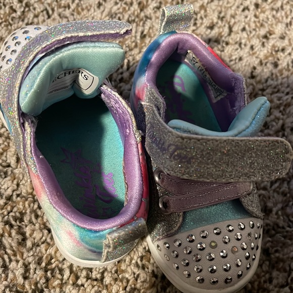 Sketchers twinkle toes toddler size 5c - Picture 6 of 9